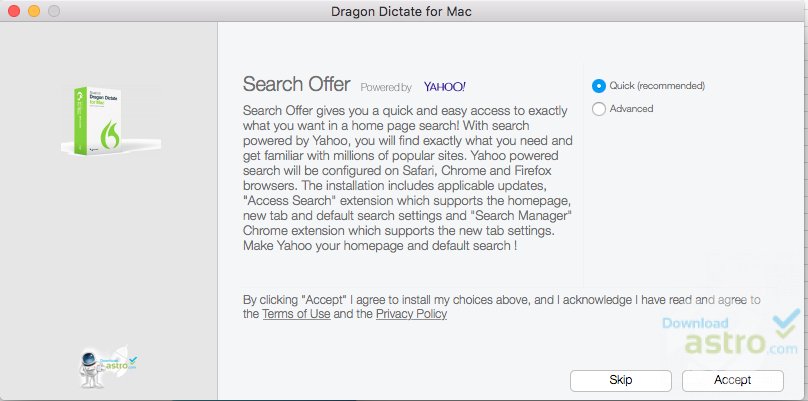 dragon dictation for mac high sierra